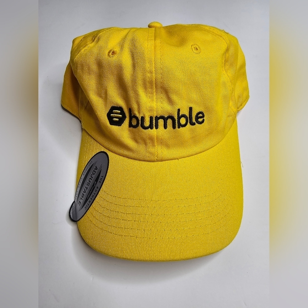 Bumble Yellow Baseball Cap Adjustable Make The First Move Unisex